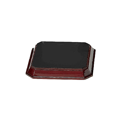Leatherette and Wooden Jewelry Platform