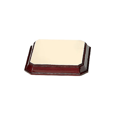 Leatherette and Wooden Jewelry Platform