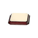 Leatherette and Wooden Jewelry Platform