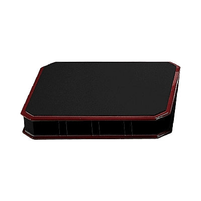 Leatherette and Wooden Jewelry Platform Display