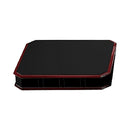 Leatherette and Wooden Jewelry Platform Display