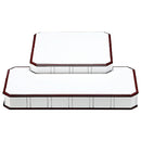 Leatherette and Wooden Jewelry Platform Display