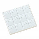 Stackable Plastic Tray with 12 Earring or Pendant Inserts