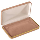 Velvet Pearl Box with Gold Rims and Matching Insert