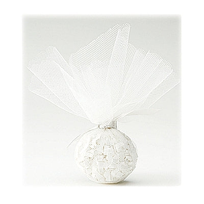 Decorative Tulle Circles Pouches for Party Favors or Gifts