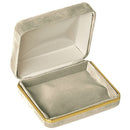 Velvet Universal Box with Gold Rims and Matching Insert
