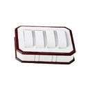 Leatherette and Wooden Watch and Bangle Display