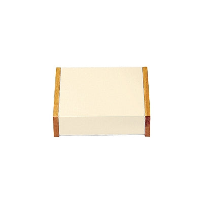 Leatherette and Wooden Pedestal Jewelry Display