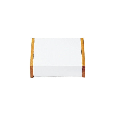 Leatherette and Wooden Pedestal Jewelry Display