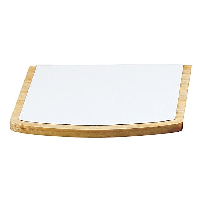 Leatherette and Wooden Jewelry Platform Display