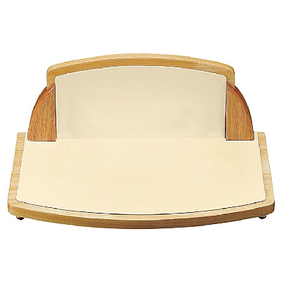 Leatherette and Wooden Jewelry Platform Display