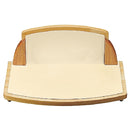 Leatherette and Wooden Jewelry Platform Display