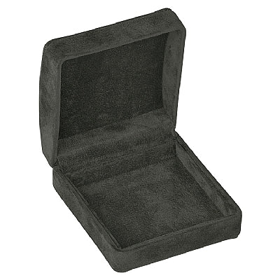 Suede Universal Box with Domed Lids and Matching Interior