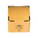 Leatherette Universal Box with Gold Trim and Closure