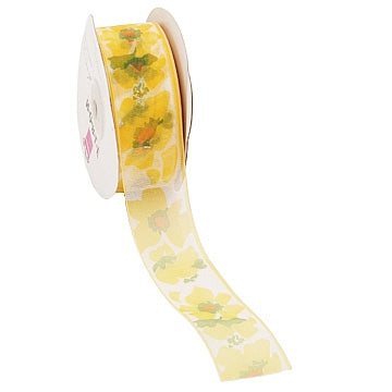 Organza Patterned Ribbon