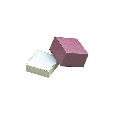Ribbed Paper Covered Single Ring Box with Foam Insert