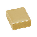 Leatherette Pendant Box with Matching Insert and White Window