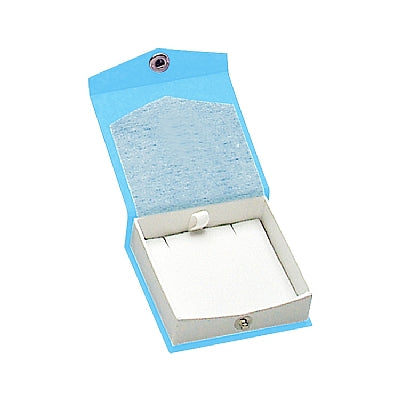 Textured Paper Covered Regular Pendant Box with White Insert