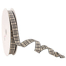 Wired Kraft on Plaid Ribbon