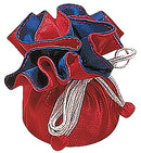 Drawstring Satin Pouch