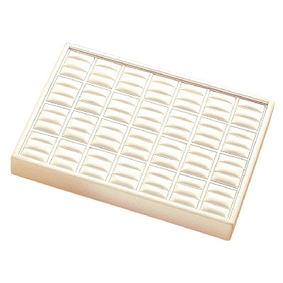 Stackable Leatherette Ring Display Tray