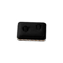 Leatherette Ring Display with Gold Rope Trim