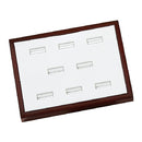 Leatherette & Wooden 8 Rings Pad