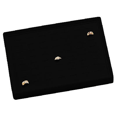 Stackable Leatherette Tray for 56 Rings