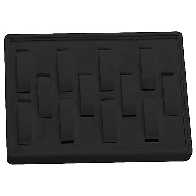 Stackable Leatherette Tray for 12 Watches