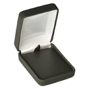 Leatherette Pendant Box with Matching Leather Feel Inserts