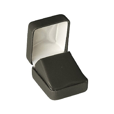 Leatherette Tie-Tac Box with Matching Leather-Feel Inserts