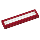 Paper Covered Bracelet Box with Window and Matching Interior