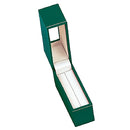 Paper Covered Standing Bangle Box with Window and Matching Interior
