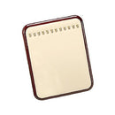 Leatherette with Wooden Trim 12 Chains Jewelry Display Stand