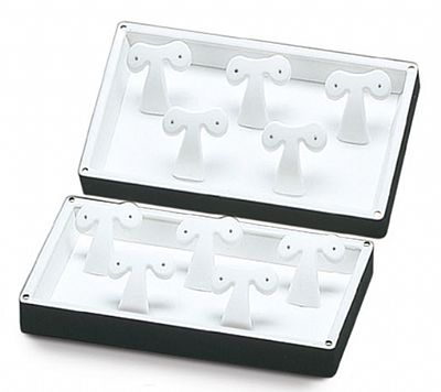 Magnetic Double Tray with 10 Earring Inserts