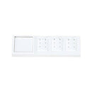 Leatherette Display Tray Insert - Three Earrings or Pendants