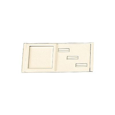 Leatherette & Wooden Display Tray Insert - 3 Rings