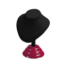 Leather & Wooden Necklace Display