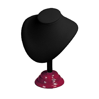 Leather & Wooden Necklace Display