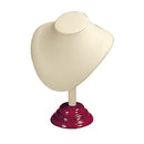 Leather & Wooden Necklace Display