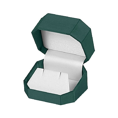Velvet and Satin Single Earring Box with Bow