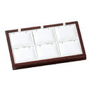 Leather & Wood 6-Pendant Pad