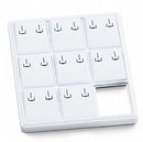 Stackable Plastic Jewelry Display Tray for 9 Inserts