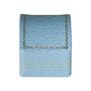 Leatherette Universal Box with Gold Accent and White Interior