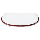 Leatherette and Wooden Jewelry Platform