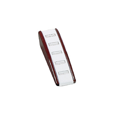 Leatherette & Wooden 5 Rings Display