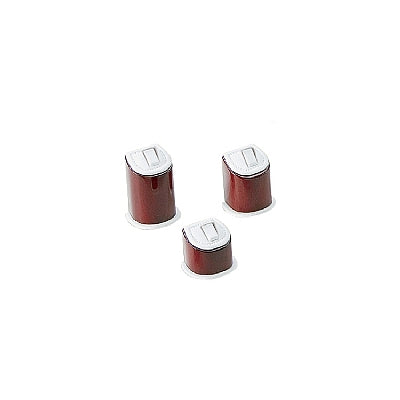 Leatherette & Wooden 3 Rings Display