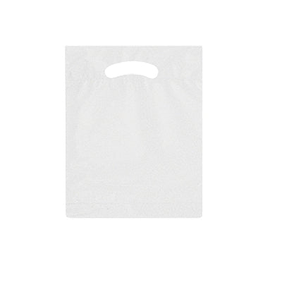 Clear Double Die Cut Plastic Bag