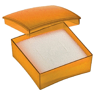 Frosted Plastic Large Ring-Earring-Pendant Box