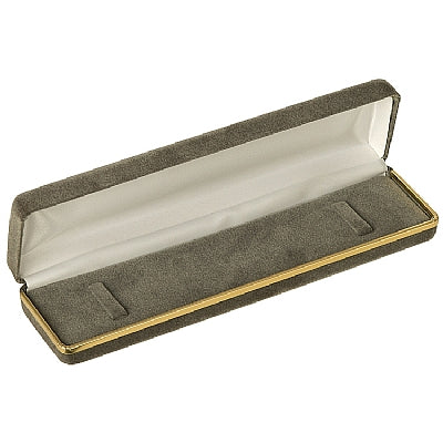 Velvet Bracelet Box with Gold Rims and Matching Insert